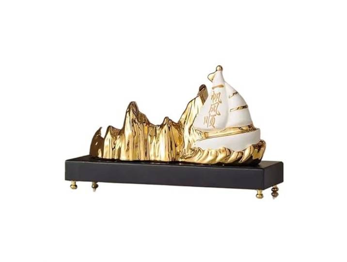 Lagerregal Smooth Sailing Segelboot Weinregal Weinkühler Dekorationen