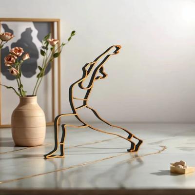 Minimalist Yoga Meditation Sculpture Decor Minimalist Yoga Meditation Sculpture Decor