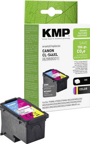 KMP Druckerpatrone ersetzt Canon CL-546XL Kompatibel Cyan, Magenta, Gelb C98 1563,4030