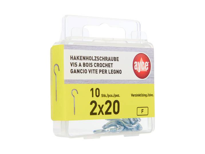 Ayce Haken-Holzschrauben 20 mm M2