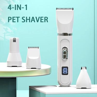 Uplift Essentials Professional Pet Hair Clippers Silent USB Rechargeable Dog Grooming Trimmer For Cats And Dogs Professional Pet Hair Clippers Silent USB Rechargeable Dog Grooming Trimmer For Cats And Dogs