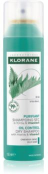 Klorane Nettle champô seco para cabelo oleoso 150 ml. Nettle
