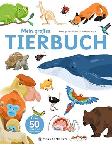 Anne-Sophie Baumann - Mein großes Tierbuch: Über 50 Klappen und Spielelemente - Preis vom 17.10.2026 19:25:27 h