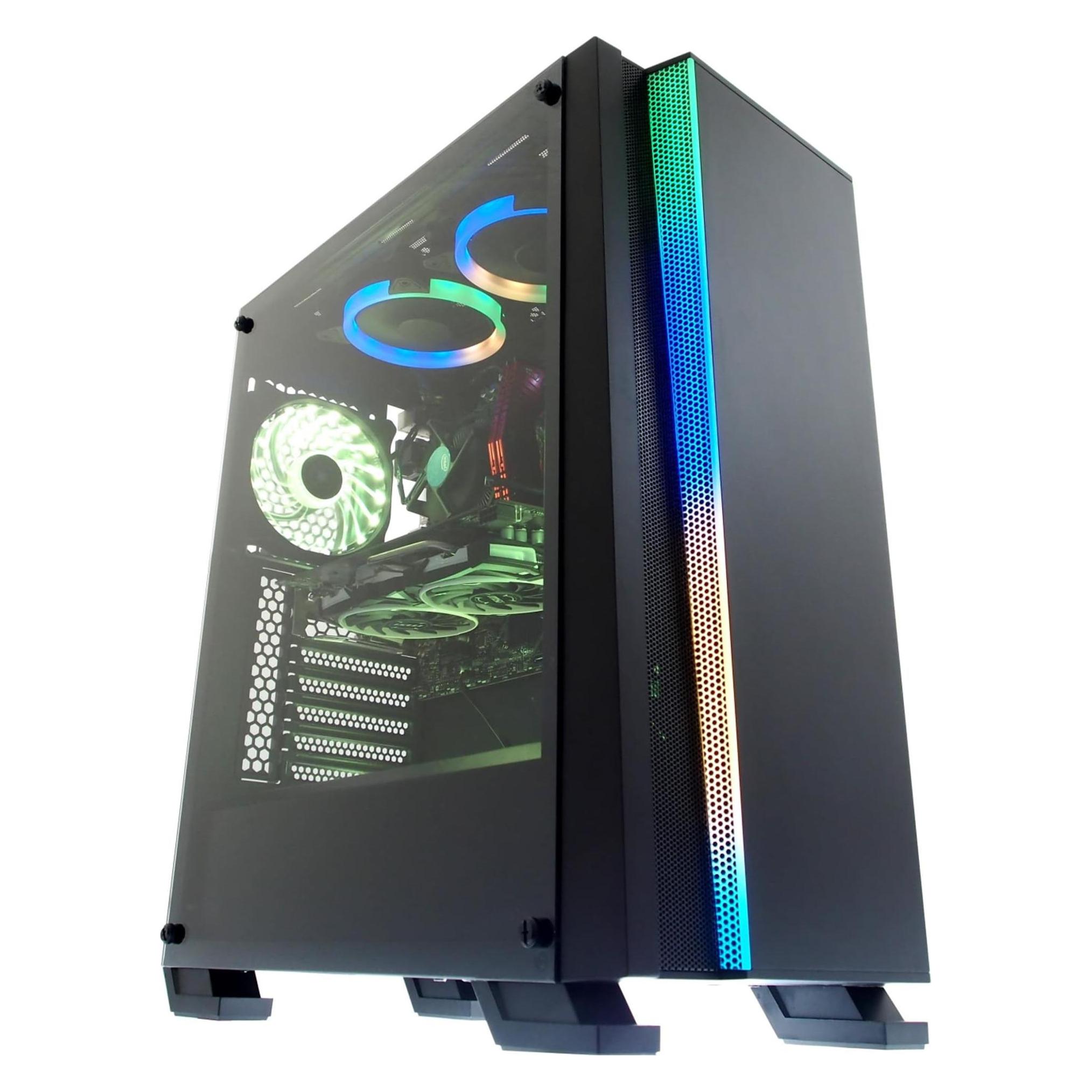 iBox Housing WIZARD 4 GAMING OW4 (ATX, black) (ATX) (21186757)