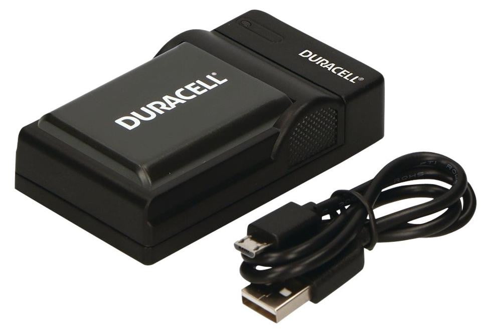 Duracell oplader met USB-kabel voor DR9954/NP-FW50
