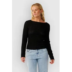 Rip Curl Bossa Nova Textured T-Shirt black Gr. XS