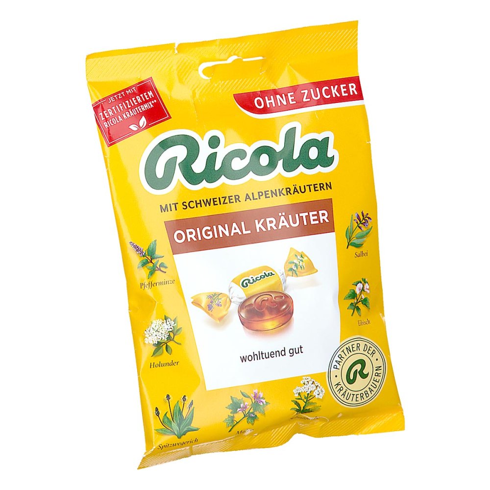 MARVECS GmbH Ricola ohne Zucker Kräuter Bonbons 04775123