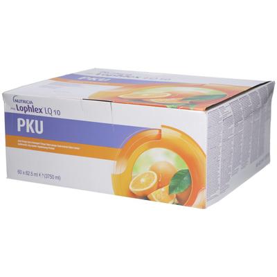 PKU Lophlex LQ 10 Juicy Orange 60x62,5 ml Flüssigkeit