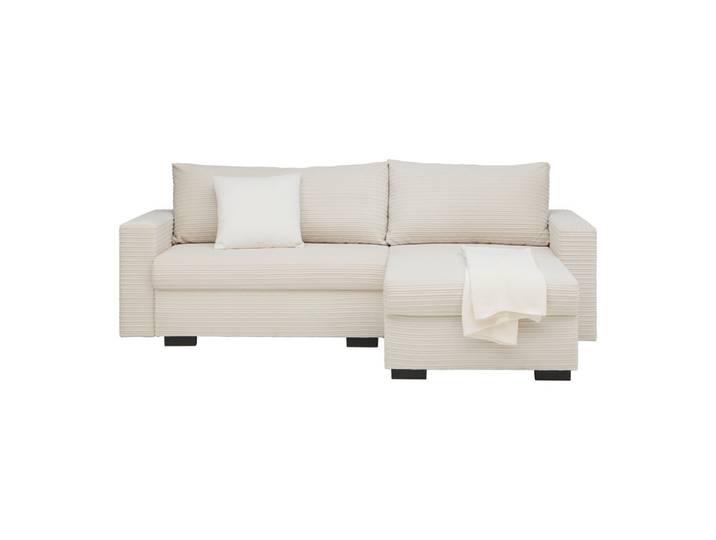 Ecksofa Geneve Cord Beige