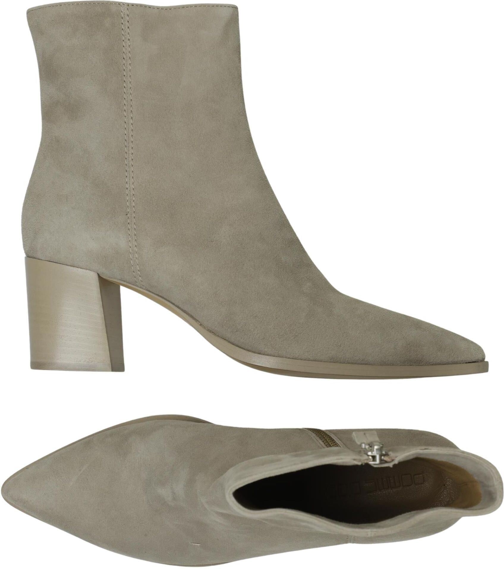 Pomme DOR Damen Stiefelette, Beige, Gr. EU 41, Leder - Second Hand