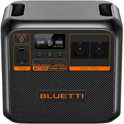BLUETTI AC180P Tragbare Powerstation 1800W 1440Wh - 0% MwSt. (gem. § 12 Abs. 3 UStG)*