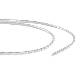 HellermannTyton, Kabelschutz + Kabelführung, Spiralumwicklung Naturfarbe, 1,5mm (Kabelspiralschlauch, 3000 cm)