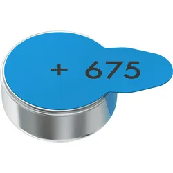 VARTA Hearing Aid Batteries 675 Blister 6