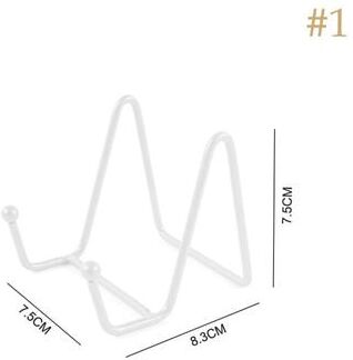 Uplift Treasures Metal Plate Display Stand For Photos And Decor a2