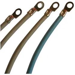 Eaton, Präsentationstafel, Tilgangsledning, 16 mm2 med kabelsko, for 8 mm bolt, L1+L2+L3+N, 90gr. Laengde 480 mm
