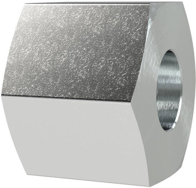 Riegler Écrou à embase, M24x1,5, Ø ext. tube 16 mm, Clé 30, acier zingué (UE16SST)