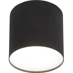 Licht-Erlebnisse Moderne Spot Lampe Decke Schwarz Ø13cm GU10 POINT