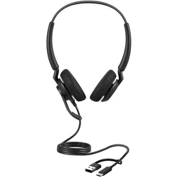 Jabra Engage 40 UC Stereo kabelgebundenes Headset, USB-C, USB-A