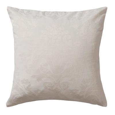 Kissenhülle DREAMS "Ornament" Gr. 1, beige (champagner), B:40cm L:40cm, Baumwolle, Obermaterial: 55% Baumwolle, 45% Polyester, Kissenbezüge, Kissenhülle, Jacquard, Uni Farben, eckig, 40x40 cm oder 50x50 cm