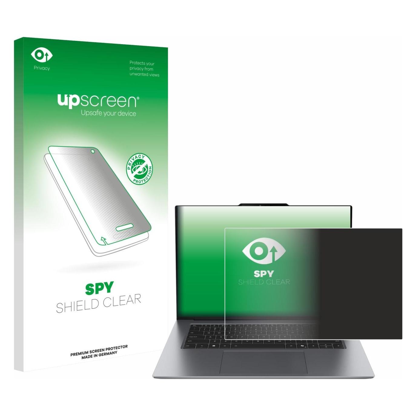 upscreen Sichtschutzfolie Anti-Spy Privacy Folie Blaulicht-Schutz (15", 16:10) (3559969)