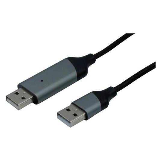 Dacomex Cordon USB2.0 A-A KM virtuel -1m (1 m, USB 2.0) (642788)