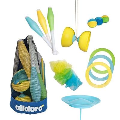 alldoro - Jonglierset für Kinder im Rucksack
