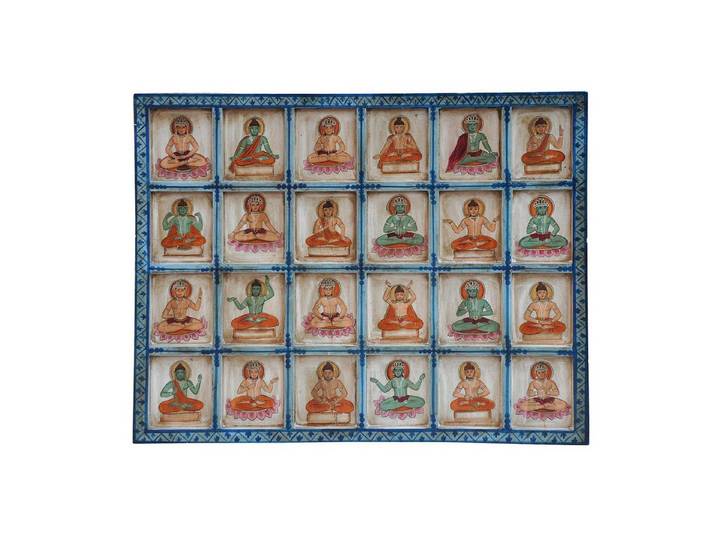 Luxury-Park-Direct Kommode Indien feines Wandbild Querformat mit traditionellen religiösen Motive