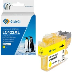 G&G Druckerpatrone ersetzt Brother LC422XLY