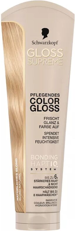 Gloss Supreme - Pflegendes Color Gloss, 145 ml, Natürliches Blond