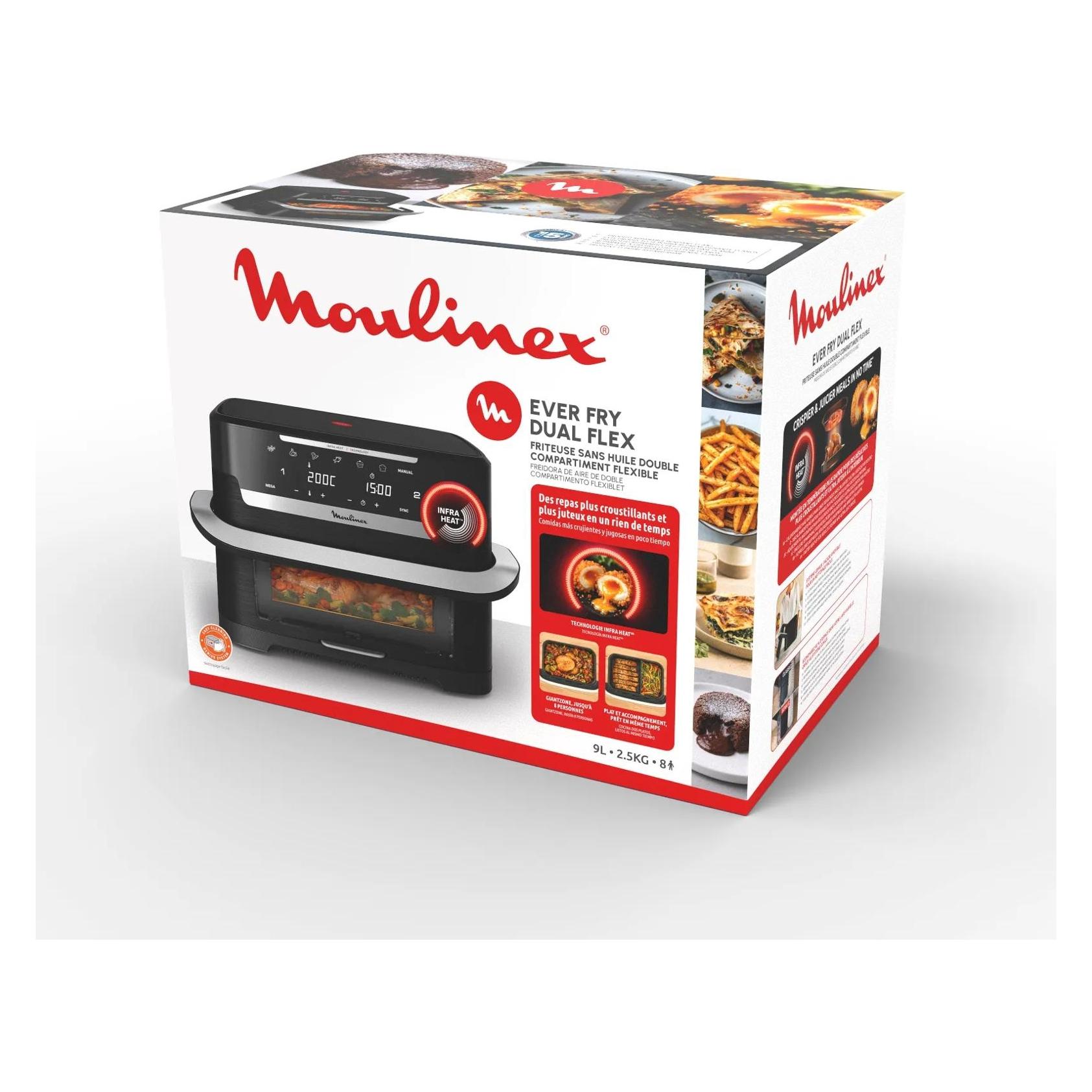 Moulinex "Air Fryer Dual Flex 9l Infrarouge *" (9 l) (EZ9278F0)