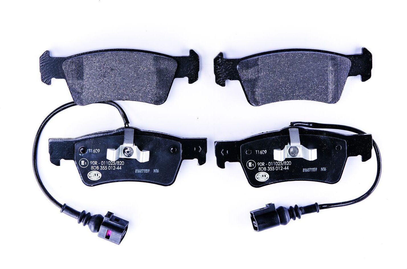 HELLA 8DB 355 012-441 Brake pad set