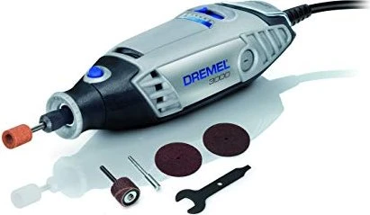DREMEL elektrischer Geradschleifer 3000, 5-teiliges Zubehörset F.013.300.0JW