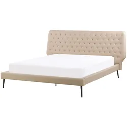 BETT 160/200cm Beige Essonne
