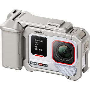 Insta360 Ace Pro 2 Arctic White Xplorer Bundle Action-Cam, wasserdicht 12m, 8K/30fps, 50MP, 157° Ultraweitwinkel