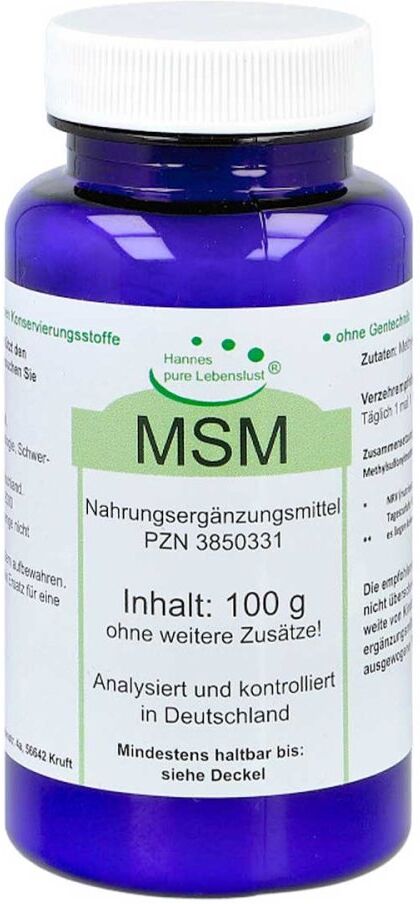 Msm pur Pulver 100g