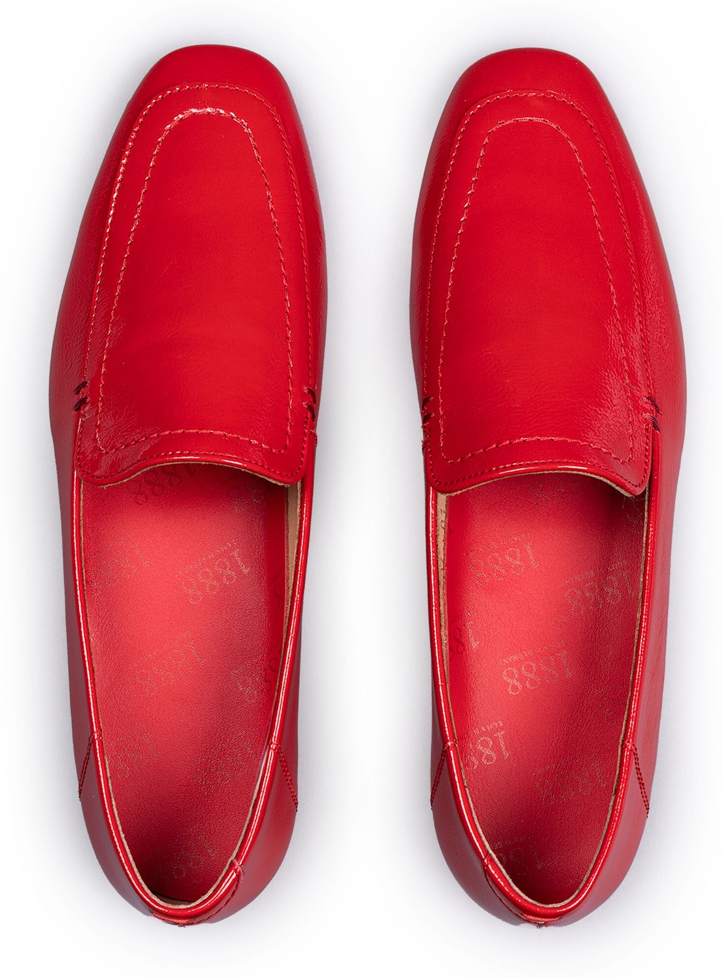 Slipper LLOYD "Hochwertiger Slipper", Damen, Gr. 6, atmungsaktiv, rot, Leder, unifarben, Schuhe Slipper, mit klassischem Design