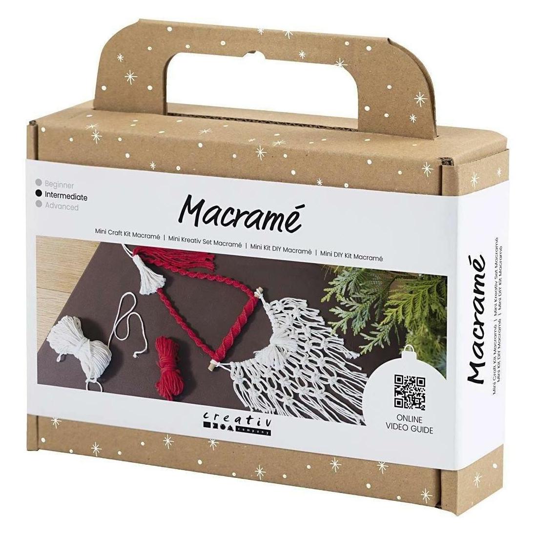 Creativ Company Mini DIY Kit - Macramé - Santa (977710) (977710)