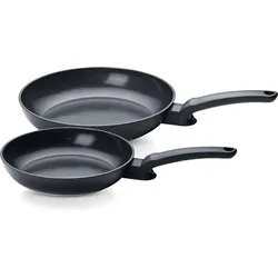 Ceratal Evo Classic Bratpfannen 24 cm + 28 cm, schwarz, 2 St.