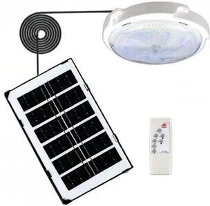 Uplift Picks IP65 Solar Ceiling Light For Indoor And Outdoor Spaces 60 W