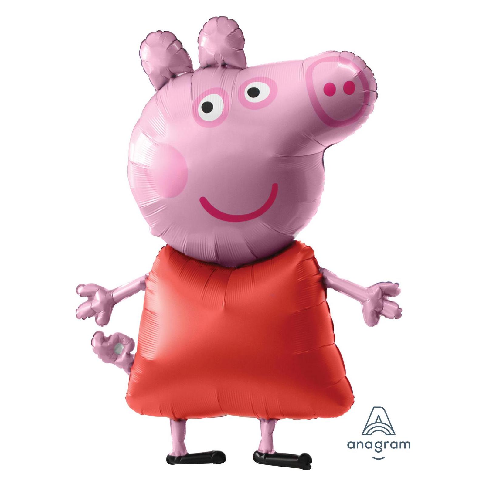 Amscan Folienballon AirWalker Peppa Pig - leer (1x) (3231601)
