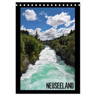Reise durch Neuseeland (Tischkalender 2026 DIN A5 hoch), CALVENDO Monatskalender