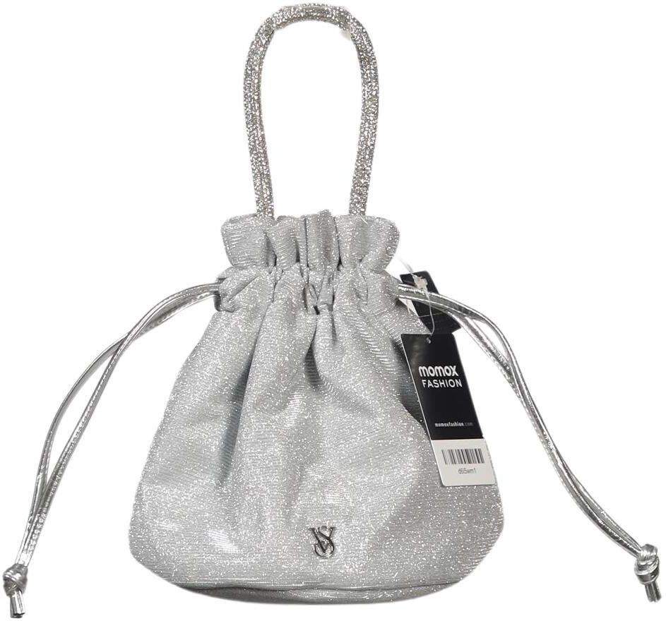 Victorias Secret Damen Handtasche klein, Silber, Synthetik - Second Hand