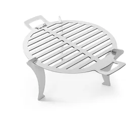 The Favilla TRICA-System: Mobiles-Outdoor Camping Grill mit Edelstahlgehäuse & Stabilem Stand