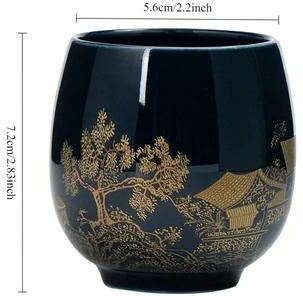 Uplift Treasures Japanese Style Ceramic Tea Mug a 200ml