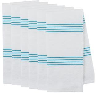 RSVP International Terry Cloth Kitchen Towel, 6 Piece Set