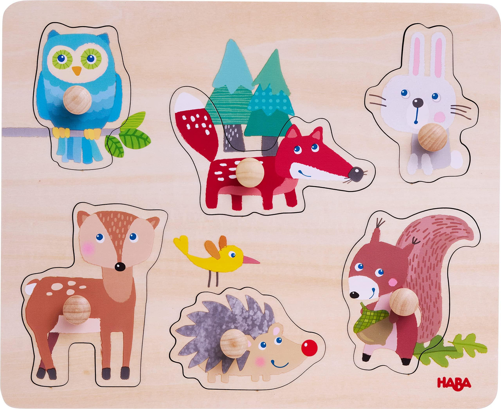 HABA Dieren speelset, 6 stuks