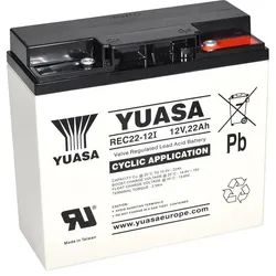 Yuasa REC22-12I 12V 22Ah AGM-Batterie