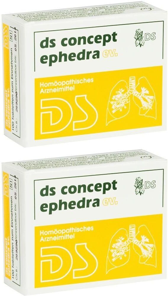 DS Concept ephedra ev.Tabletten 2x 2x100 St Tabletten