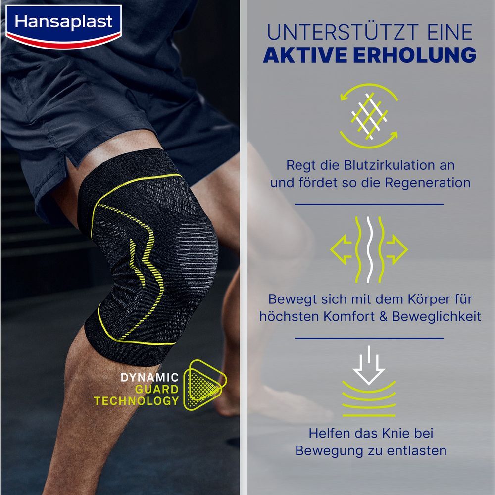 Hansaplast Sport Knie-Bandage Gr.L 1 St Bandage(s)