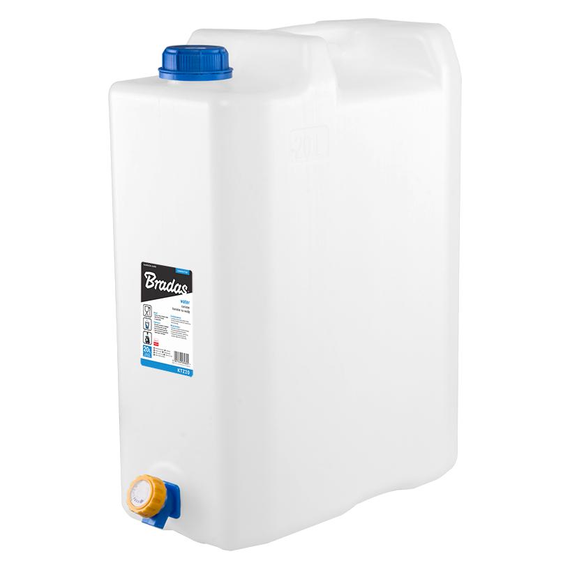 Bradas Wasserkanister 20L mit Hahn (KTZ20)